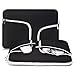 Egiant Laptop Sleeve 13.3 Inch, Water-Resistant Protective Bag for Mac Air, Pro 13 Retina Touch Bar, 12.9 Inch iPad Pro, Surface Book, Chromebook 13.3, Computer Notebook Carrying Cases-Black