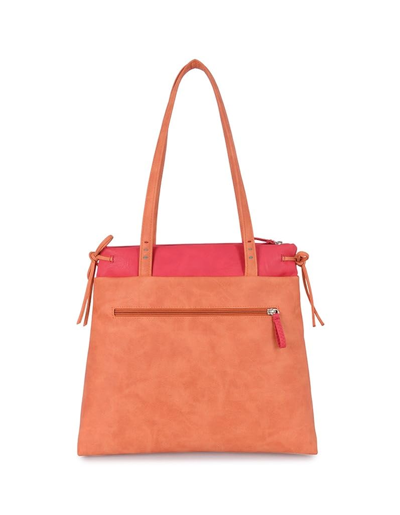 baggit women's tote bag (orange)