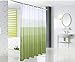 Popeven Fabric Shower Curtain Green Polka Dot Decorative Shower Curtains for Bathroom Waterproof Mildewproof Polyester Curtain Set Hooks 72x72 Inch