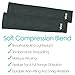 Vive Full Leg Compression Sleeve -Thigh High Compression Socks Women - Football, Basketball, Running, Crossfit, Weight Lifting, Sports Support Recovery - Full Length Sleeve for Arthritis, Circulation