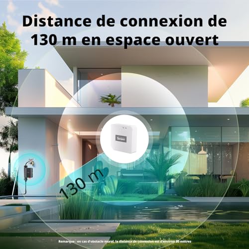 SONOFF Automatic Watering Timer, Automatic Watering Timer for Garden, Requires ZigBee Hub, IP55 Waterproof, History Query, Compatible with Alexa/Google Home/Home Assistant