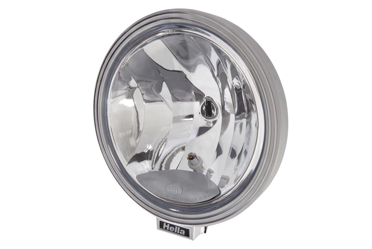 HELLA 1F8 006 800-341 Halogen/Halogen-Spotlight - Rallye 3000 - 12/24V - Round - Reference number: 17.5 - Bolted - Clear diffusing lens - Lens Colour: Crystal clear - right/left