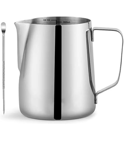 Milk Pitcher 20 Oz Macchiato Milk Frothing Pitcher Premium