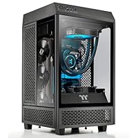 Thermaltake Reactor 380 Liquid-Cooled PC (AMD Ryzen 7 5800X, RTX 3080, 16GB RGB 3600Mhz DDR4 RGB ToughRAM, Seagate FireCuda 520 NVMe 1TB, WiFi, Win 10 Home) Gaming Desktop Computer TW1B-B550-R38-LCS Thermaltake Reactor 380 Liquid-Cooled PC (AMD Ryzen 7 5800X, RTX 3080, 16GB RGB 3600Mhz DDR4 RGB ToughRAM, Seagate FireCuda 520 NVMe 1TB, WiFi, Win 10 Home) Gaming Desktop Computer TW1B-B550-R38-LCS