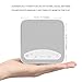 White Noise Machine, Sound Machines for Sleeping, Sleep Sound Machine with 6 Soothing Natural Sounds Music Timer for Baby, Kids, Adults, Perfect Christmas Gift