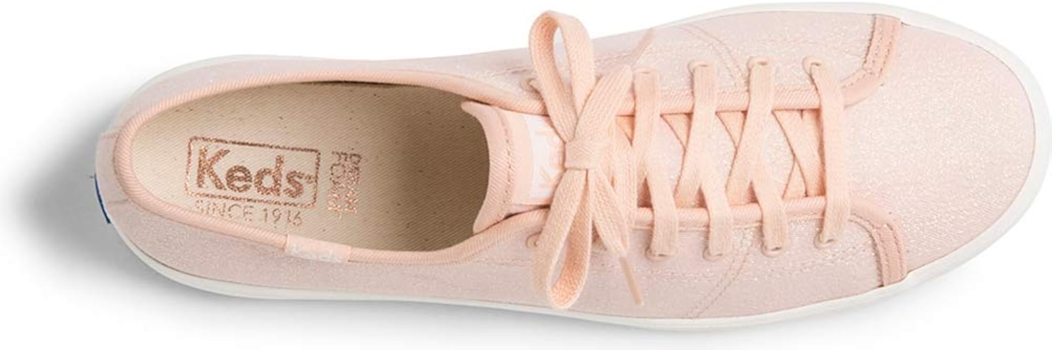 keds kickstart iridescent canvas sneakers