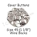 Cover Buttons - 1 1/8