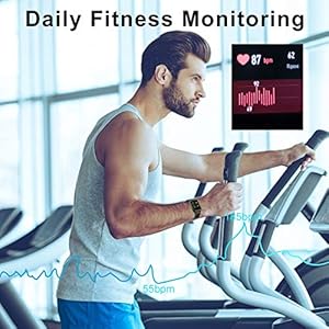 Hafury Smartwatch Tracker Fitness Orologio 1.3 Pollici Display touchscreen Donna Uomo Bambini IP 5ATM… - immagine 6