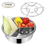 Instant Pot Accessories, Steamer Basket Rack Set for Pressure Cooker Accessories, Fits Instant Pot 5,6,8 qt Pressure Cooker