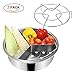 Instant Pot Accessories, Steamer Basket Rack Set for Pressure Cooker Accessories, Fits Instant Pot 5,6,8 qt Pressure Cooker