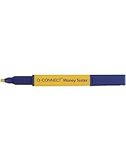 Q-Connect Rotulador Money Tester Pen Para Detectar Billetes Falsos: Amazon.es: Oficina y papelería