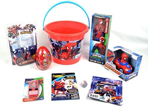 Spider Man Classics Titan Hero Series Action Figure Toy 9pc Bundle Gift Set