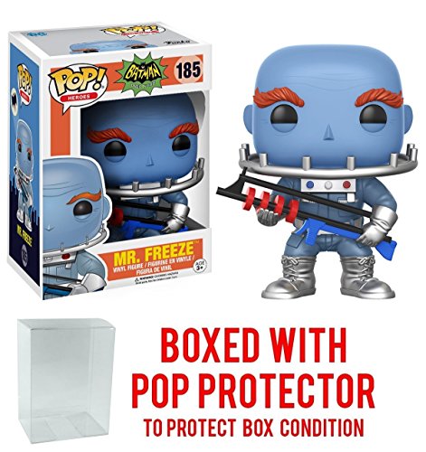 Batman 1966 TV Series Mr. Freeze Pop! Vinyl Figure + Pop Protector