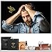 Beard Grooming Travel Kit – Beard Oil Cedarwood, Beard Brush, Beard Comb, Scissor, Beard Balm Wax Butter for Trimming Softening Shaping Conditioning Styling Gift Set by BFWood