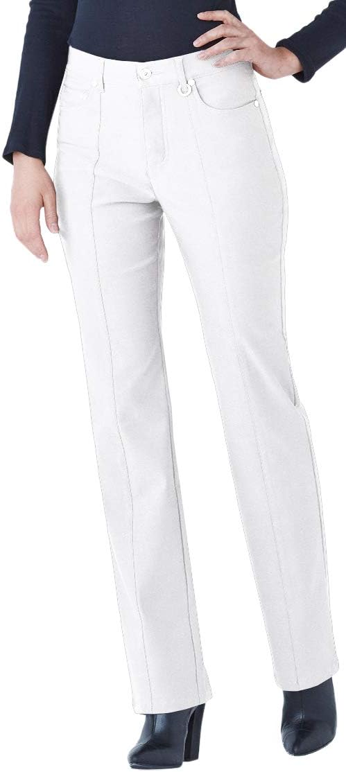 Simon Chang Canada Womens Micro Twill Straight Pants 33" Inseam