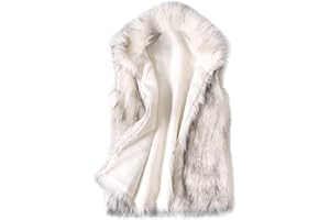 COTECRAM Womens Fuzzy Sherpa Fleece Jacket Lightweight Vest Casual Cozy Sleeveless Cardigan Coats Zipper Outerwear