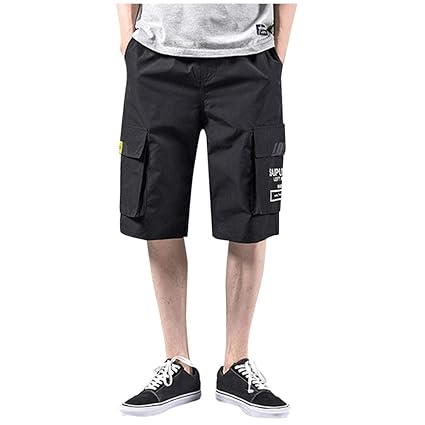 wide leg cargo shorts