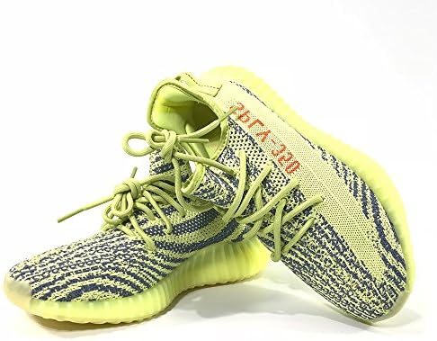 KKKingsley Bright Color Yellow Zebra 350 V2 Sneaker Handsome Cool Running Sport Shoes For Girls Boys