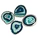 JIC Gem Agate Coaster Teal 3.5-4