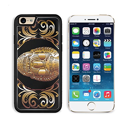 Liili Premium Apple iPhone 6 iPhone 6S Aluminum Backplate Bumper Snap Case iPhone6 ID: 22339578 tattoo tribal skull