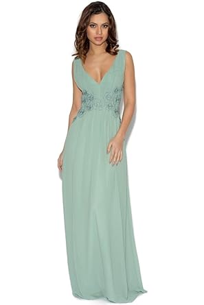 sage maxi dress uk