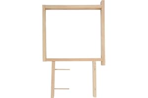 Tufting Frame, DIY Craft Making Frame Wooden Rug Making Frame Tufting Supplies Hand Quilting Frame for Sewing Tufting Tapestr