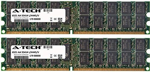 A-Tech 8GB (2x4GB) RAM for Intel SR Series SR1450 Server | DDR2 800MHz ECC RDIMM PC2-6400 2rx4 Registered DIMM Server Memory Kit