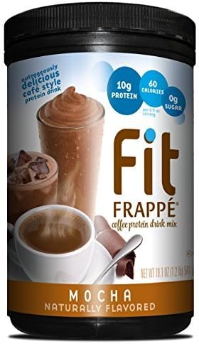 Fit Frappe Protein Drink Mix, Mocha, 19.1 Ounce by Fit Frappe