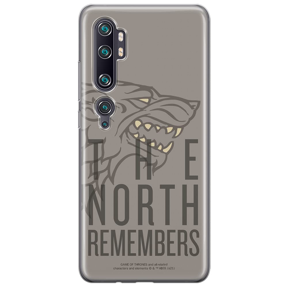 ERT GROUP mobile phone case for Xiaomi MI NOTE 10 Lite original and officially Licensed Gra o Tron pattern Game of Thrones 013 optimally adapted to the shape of the mobile phone, case made of TPU — image 1