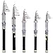 Sougayilang Telescopic Graphite Carbon Fiber Spinning Portable Pocket Fishing Rod for Freshwater Travel Fishing, 1.5M/4.92FT