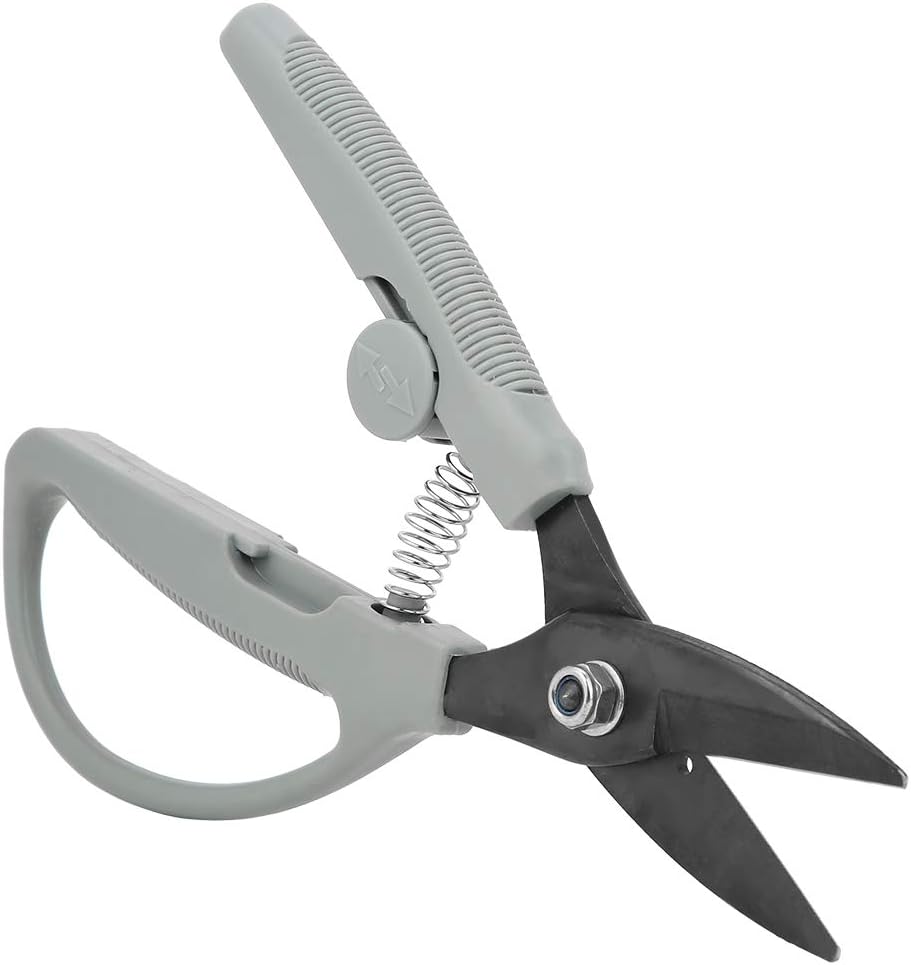 Tin Snips Metal Wire Cutter Iron Plate Wire Cutter Professional High Carbon Steel Sharp Blade Scissors for Cutting Metal Sheets Metal Shears - Image 5