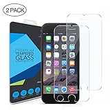 [2-Pack] iPhone 6S 6 Screen Protector Glass - iXCC 0.3mm 4.7 Inch Tempered Glass Screen Protector Film for Apple iPhone 6S and iPhone 6