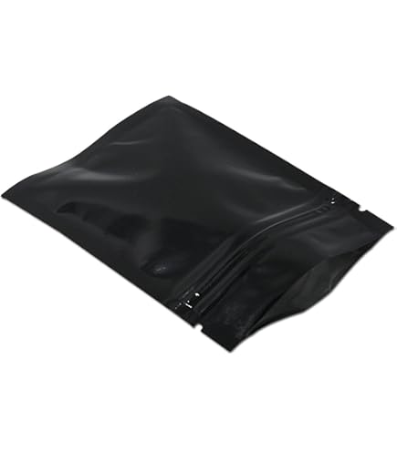 Amazon.com: FERENLI 100Pcs Zipper Lock Self Seal Flat Pouch for