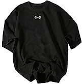 RoseSeek Men's Graphic Tees Crew Neck Short Sleeve T-Shirts Summer Boxy Tee Shirts Tops