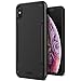 V VRS DESIGN iPhone Xs Max Case, [Metal Black] Dual Layer Slim Protective Case [High Pro Shield] Heavy Duty TPU Textured Body PC Bumper Compatible with Apple iPhone Xs Max (2018) primary