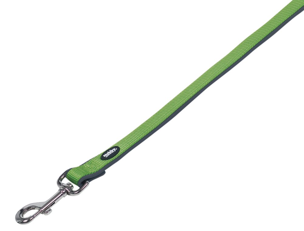Nobby Classic Preno Dog Lead, 120 cm/20-25 mm, Green/Gray โ image 1