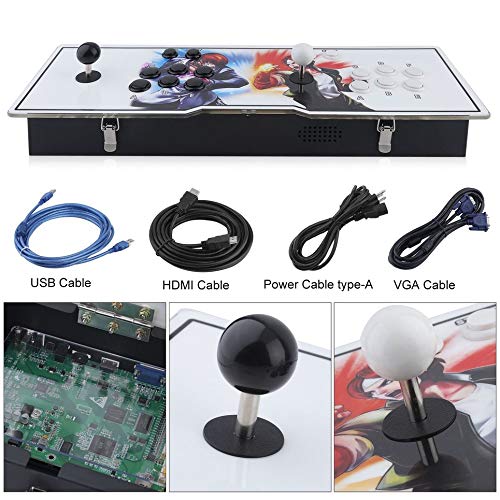 Simoner Classic 800 in 1 Video Arcade Games Console, Home TV Double Stick Arcade Console Fight Games Gamepad Machine w/VGA HDMI USB Connector for TV Monitor VGA HDMI Output