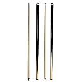 Pool Sticks 2-Piece 58 Inch Wooden Billiard Cue