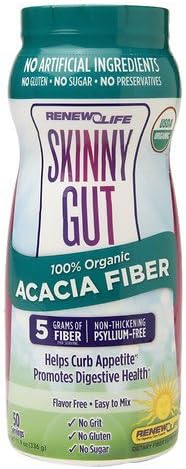 ReNew Life Skinny Gut 100% Organic Acacia Fiber, Flavorless 11.9 oz (336 g)