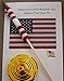 American Flag 4x6 Inch with Weighted Base and Flag Lapel Pin Bundle