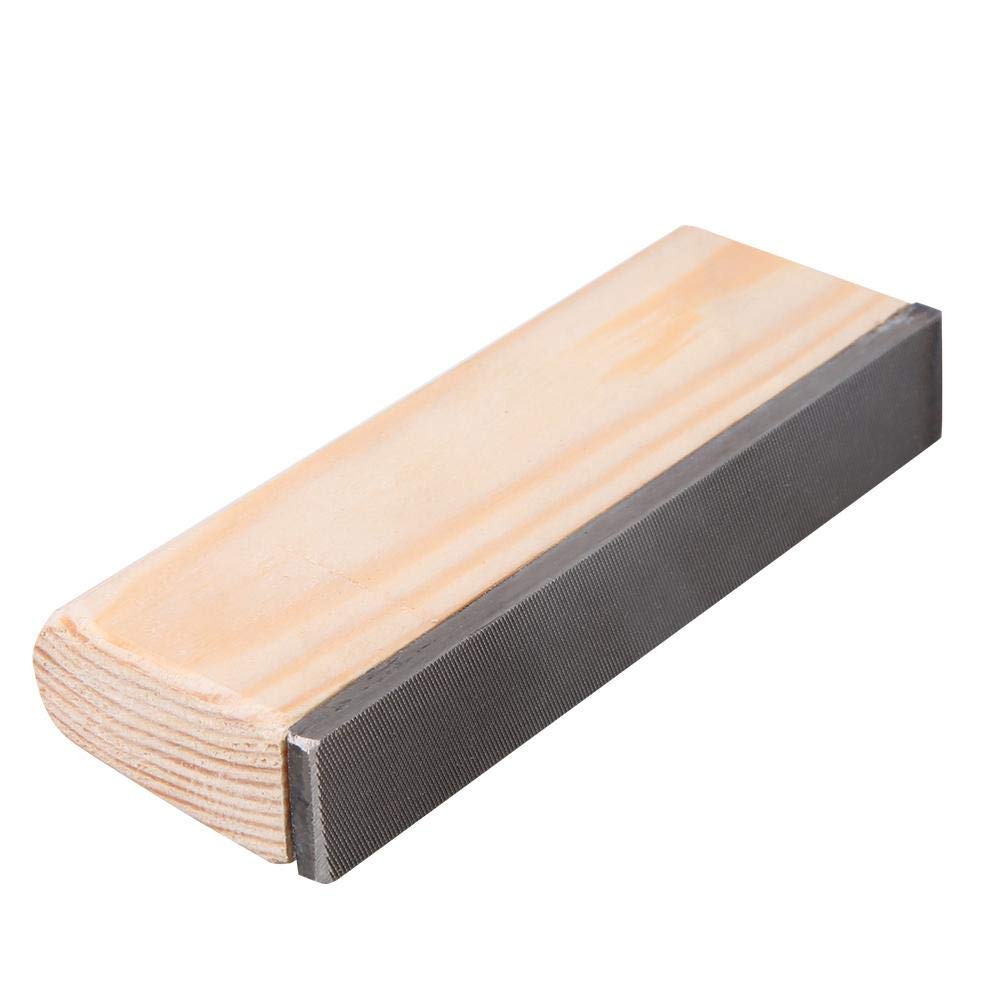 Bnineteenteam Fret Levelling File, Guitar Fret Beveling File, Guitar Fret File Edge Trimming Guitar Repair Tool for Guitar Bass Ukulele Banjo Mandolin(L) Musical Instrument Accessories