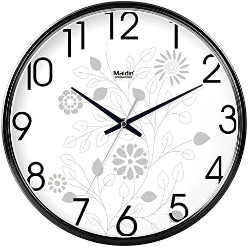 Fashion clock/Living room Office simple silent clock/Creative quartz clock-B 8inch