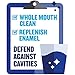 Listerine Nightly Reset Alcohol-Free Anticavity Nighttime Mouthwash, Deep Clean that Fights Bad Breath and Restores Enamel, Twilight Mint Flavor, 400mL