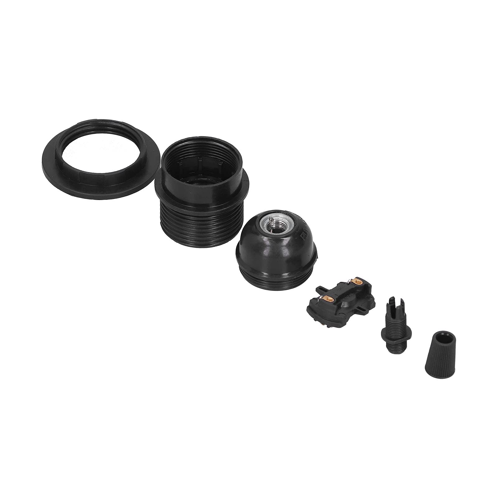 Light Socket, E27 Screw Base Practical Easy for Home for Lamp Accessory