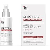 DS Labs Spectral Extra Strength Hair Density Serum (formerly Spectral.DNC-S), 60mL - Lightweight Leave-In for Fuller, Thicker Looking Hair, Melanex Technology Preserves Pigment, For Men & Women