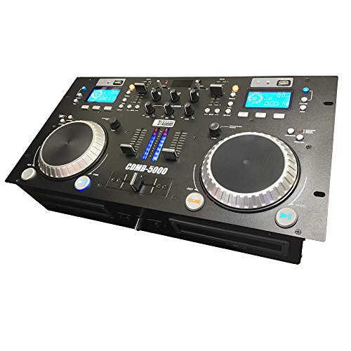 Starter Dj System - 2100 WATTS - Connect your Laptop, iPod, USB, MP3's or Cd's! 10" Speakers, Amp, Mixer/Cd Player, Mic, Headphones.
