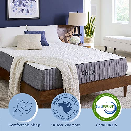 CHITA Full Luxry Memory Foam MediumPlush Cooing Mattress,GelInfused