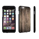DuroCase ® Apple iPhone 6 - 4.7 inch Hard Case Black - (Vintage Wood)