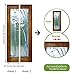Stained Glass Effect Door Sticker, Peel and Stick Vinyl Door Mural Decals for Home Decor, 32.3x78.7(82x200cm), 2 Pcs Set