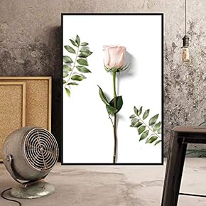 Floating Framed Canvas Wall Art for Living Room, Bedroom Flowers Canvas Prints for Home Decoration Ready to Hang - 16x24 inches